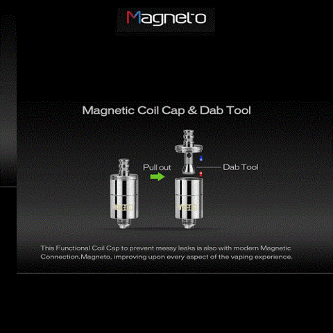 Yocan magneto coil and cap