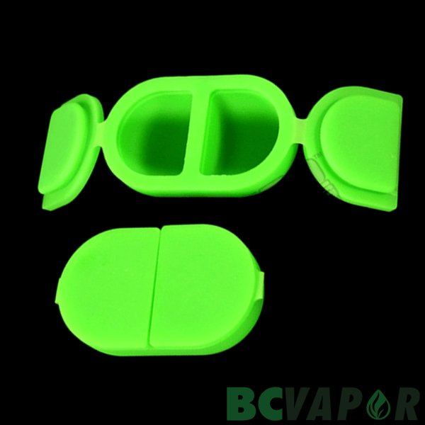 Buddies Silicone Container Dual Green