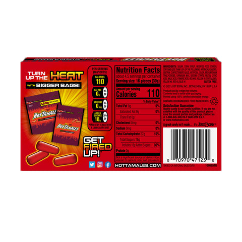 Hot Tamales - Cinnamon Flavoured Candy 5 OZ