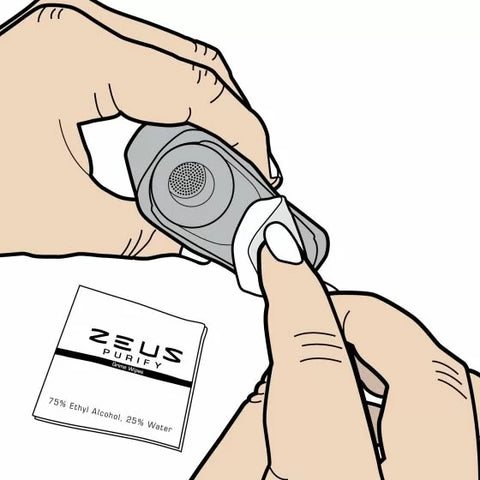 Zeus Purify Grime Wipes