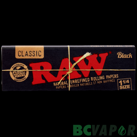 Raw Black - 1 1/4